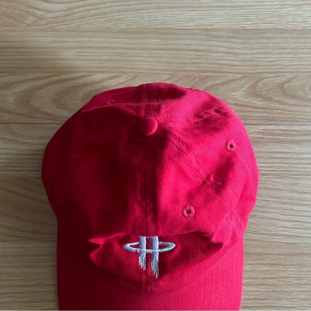 Houston Rockets Red Logo Baseball Cap OS